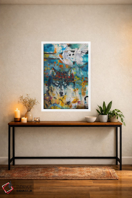 تابلو دکوراتیو دفن شده در جانم اثر لیندا مک کلور - D2W