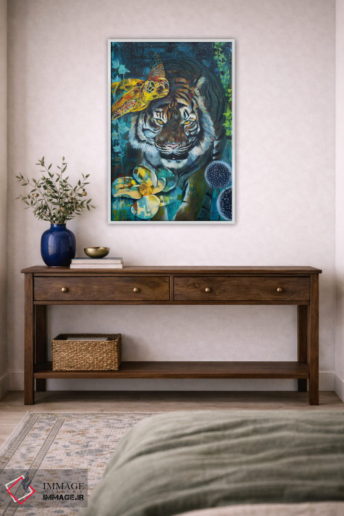 تابلو دکوراتیو به غریزه ات اعتماد کن اثر لیندا مک کلور - D3W