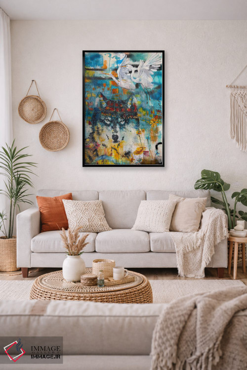 تابلو دکوراتیو دفن شده در جانم اثر لیندا مک کلور - D3B