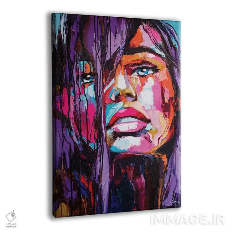 تابلو دکوراتیو برق زودگذر اثر لانا فری - نمای پرسپکتیو محصول