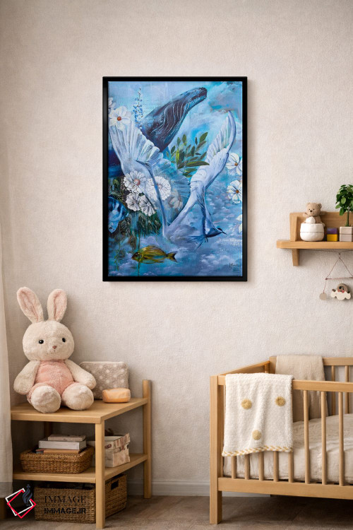 تابلو دکوراتیو وفور غیرقابل تصور اثر لیندا مک کلور - D5B