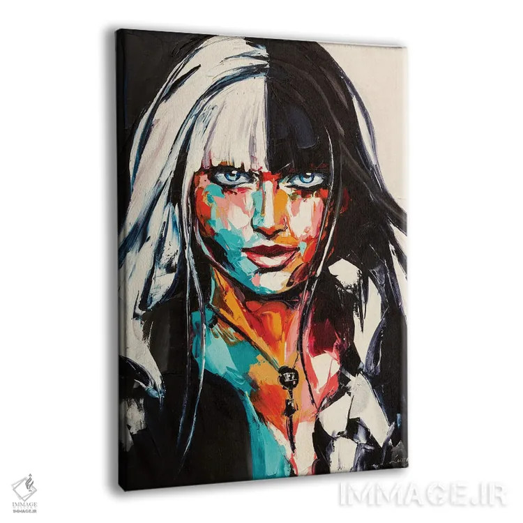 تابلو دکوراتیو مات اثر لانا فری - نمای پرسپکتیو محصول