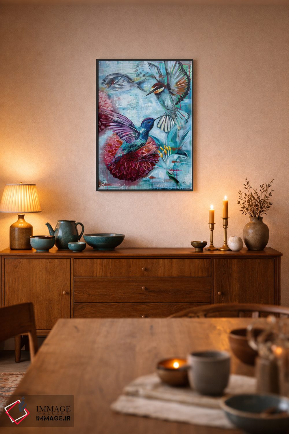 تابلو دکوراتیو فهمیدن اثر لیندا مک کلور - D6B