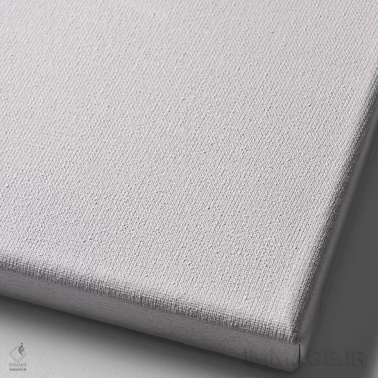 تابلو دکوراتیو عشق یک گل رز است ۱ اثر لیندا استلینگ - نمای نزدیک بافت بوم