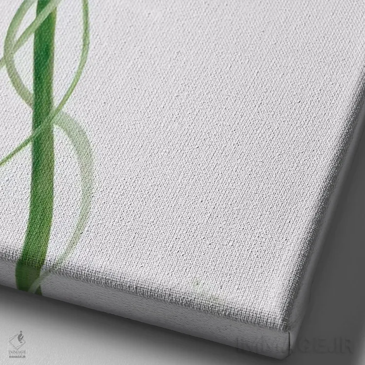 تابلو دکوراتیو شقایق پاریس ۲ اثر لیندا استلینگ - نمای نزدیک بافت بوم