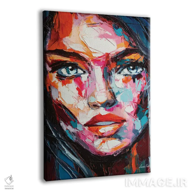 تابلو دکوراتیو مراقب باش اثر لانا فری - نمای پرسپکتیو محصول