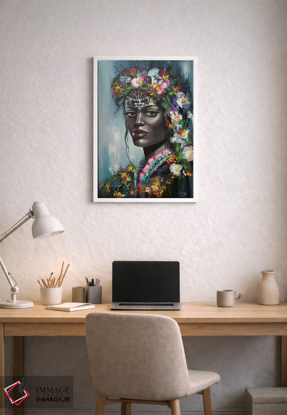 تابلو دکوراتیو زمین اثر لانا فری - D1W