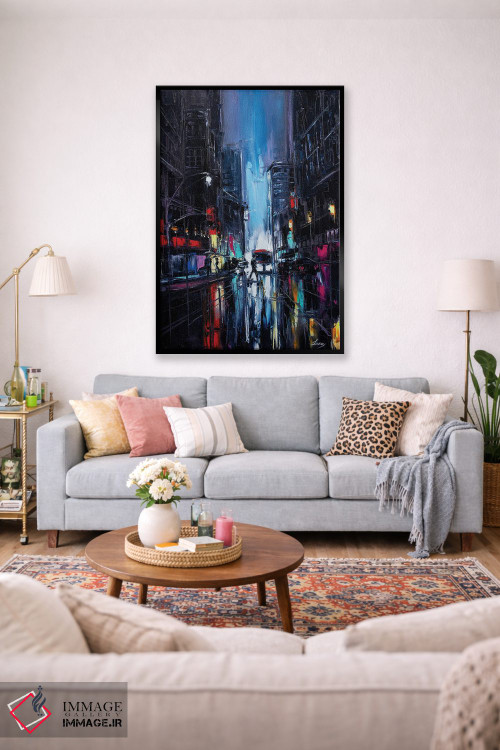 تابلو دکوراتیو ترک برنامه ریزی شده در جزئیات اثر لانا فری - D1B