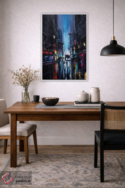 تابلو دکوراتیو ترک برنامه ریزی شده در جزئیات اثر لانا فری - D2W