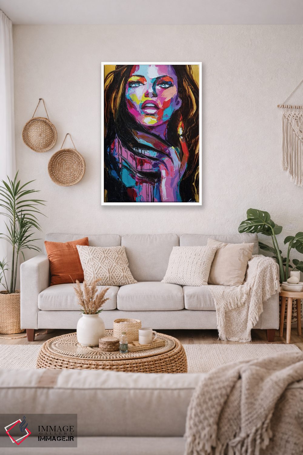 تابلو دکوراتیو اگر لازم باشد اثر لانا فری - D3W