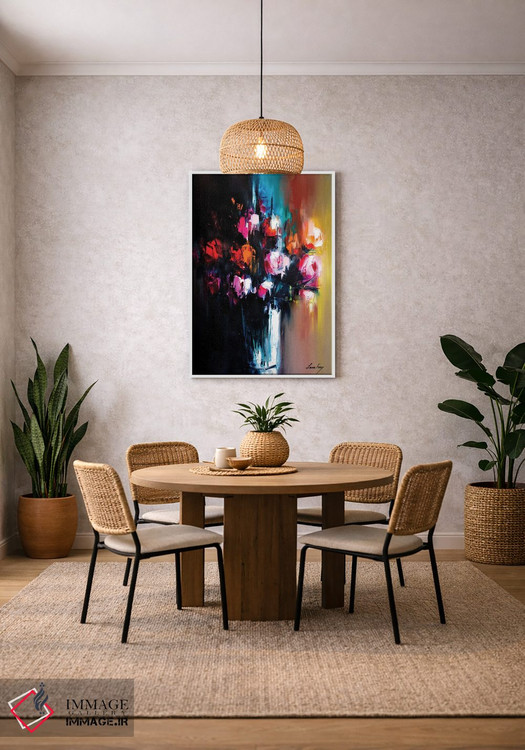 تابلو دکوراتیو سمفونی شیرین و تلخ اثر لانا فری - D3W