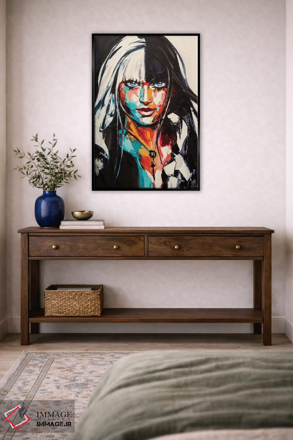 تابلو دکوراتیو مات اثر لانا فری - D5B