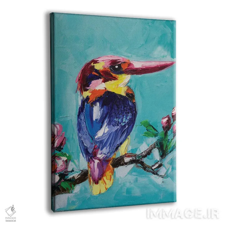 تابلو دکوراتیو غم تابستان اثر لانا فری - نمای پرسپکتیو محصول