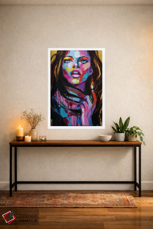 تابلو دکوراتیو اگر لازم باشد اثر لانا فری - D5W