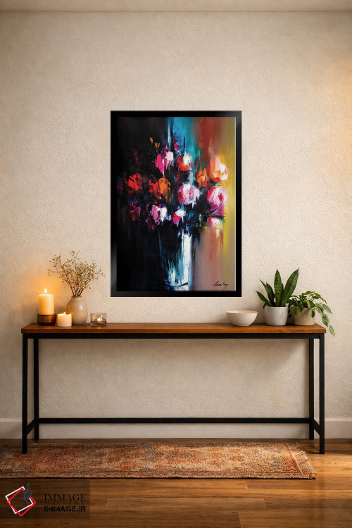 تابلو دکوراتیو سمفونی شیرین و تلخ اثر لانا فری - D5B