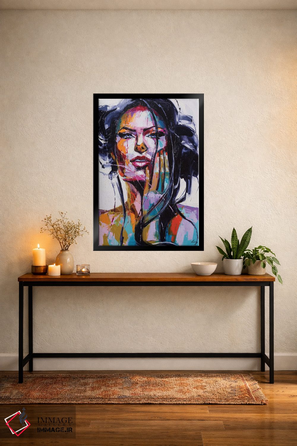 تابلو دکوراتیو سبکی اثر لانا فری - D6B