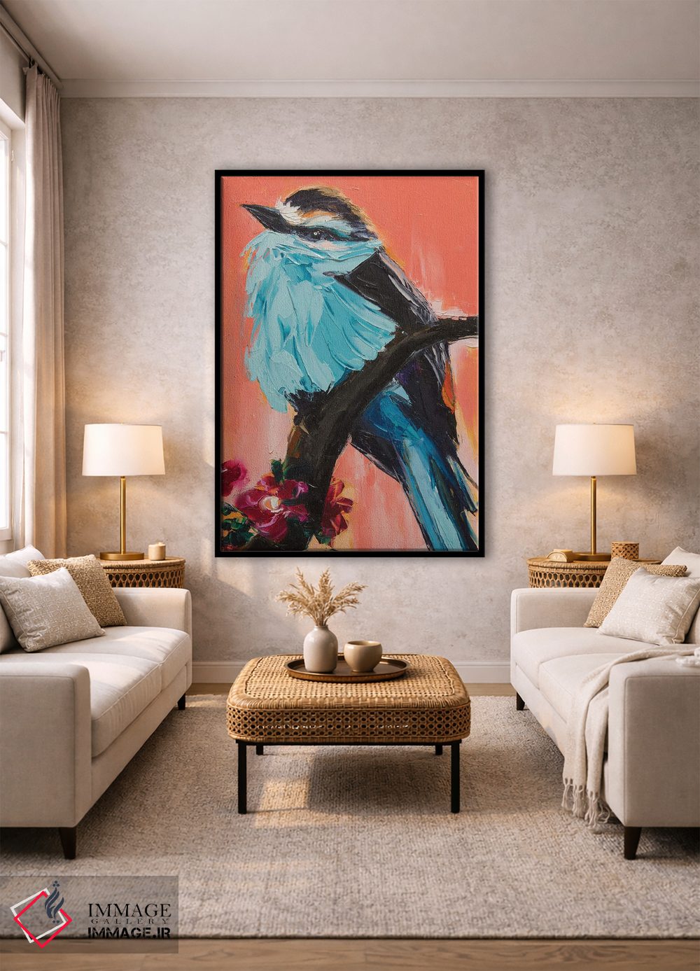 تابلو دکوراتیو پانورامیکس اثر لانا فری - D1B