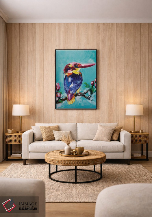 تابلو دکوراتیو غم تابستان اثر لانا فری - D1B