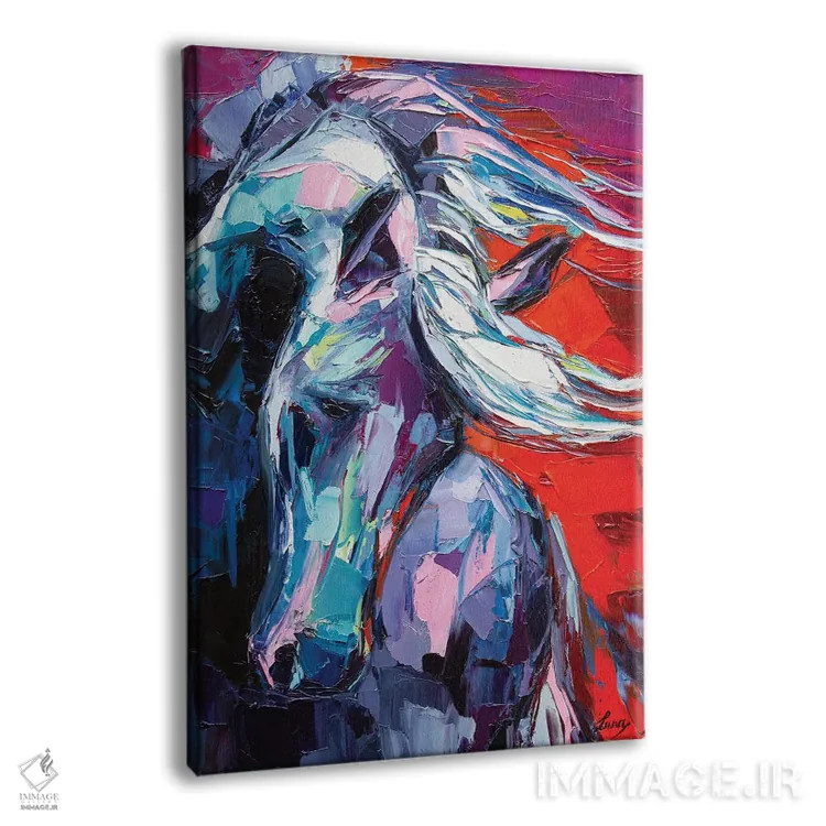 تابلو دکوراتیو روح اثر لانا فری - نمای پرسپکتیو محصول