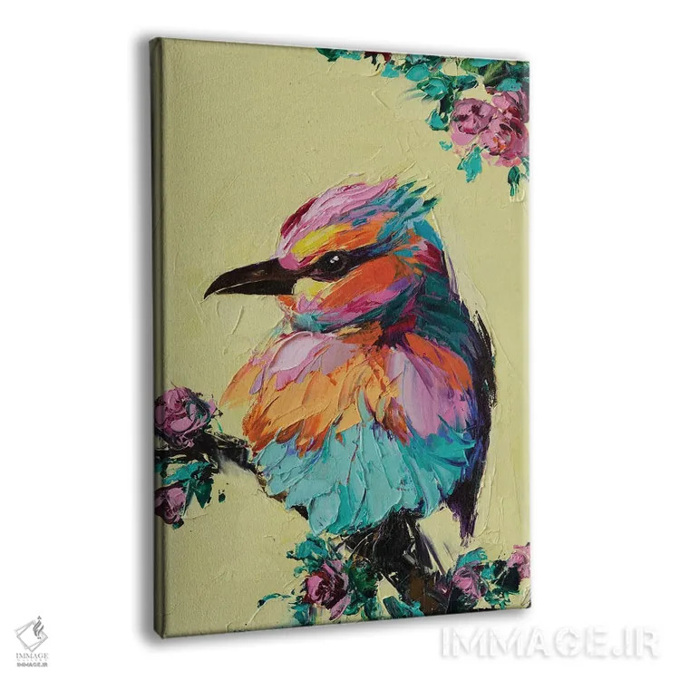 تابلو دکوراتیو در لانه اثر لانا فری - نمای پرسپکتیو محصول