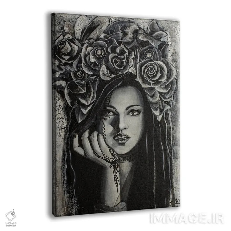 تابلو دکوراتیو بیشتر بگو اثر لانا فری - نمای پرسپکتیو محصول