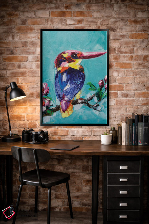 تابلو دکوراتیو غم تابستان اثر لانا فری - D4B