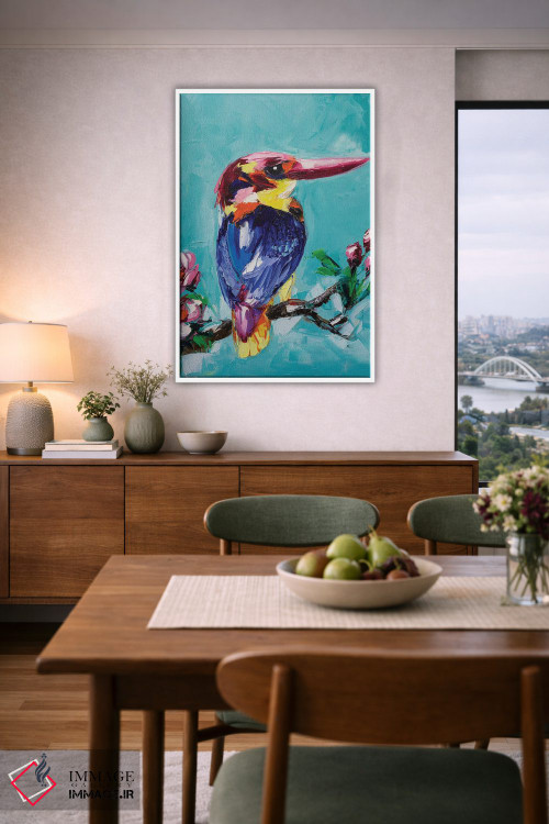 تابلو دکوراتیو غم تابستان اثر لانا فری - D6W