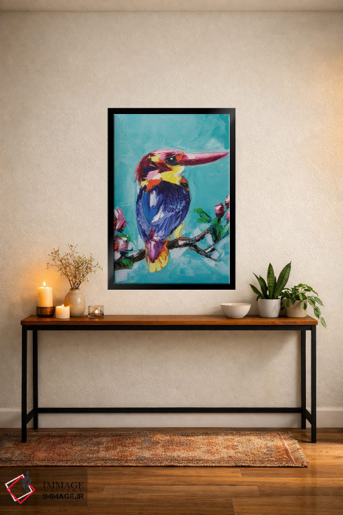 تابلو دکوراتیو غم تابستان اثر لانا فری - D5B