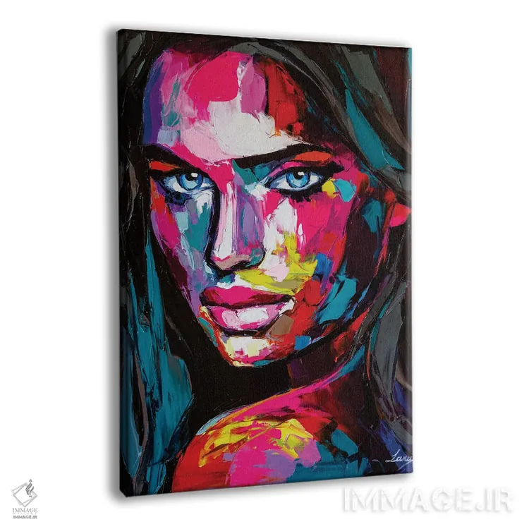 تابلو دکوراتیو چیزی بیش از شب اثر لانا فری - نمای پرسپکتیو محصول