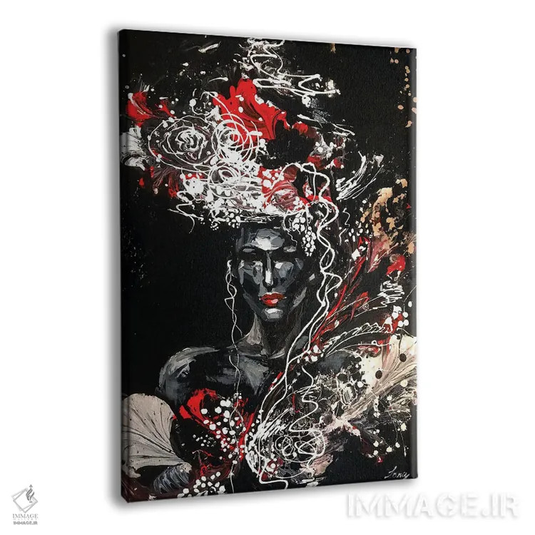 تابلو دکوراتیو شکست روح اثر لانا فری - نمای پرسپکتیو محصول