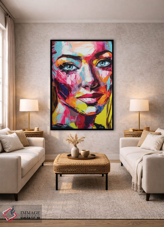 تابلو دکوراتیو موسیقی شیرین اثر لانا فری - D1B