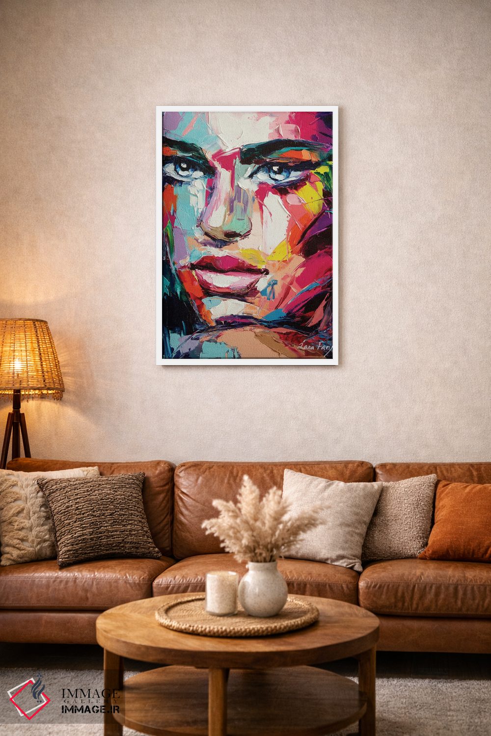 تابلو دکوراتیو باز کردن اثر لانا فری - D2W