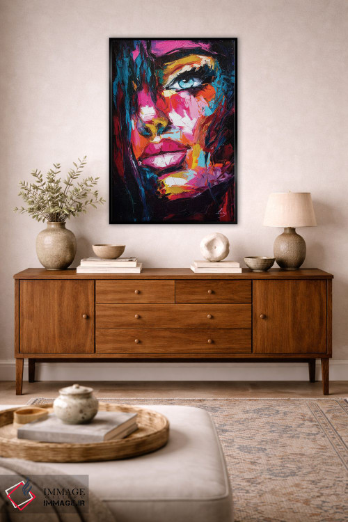 تابلو دکوراتیو در این سوی باران اثر لانا فری - D4B