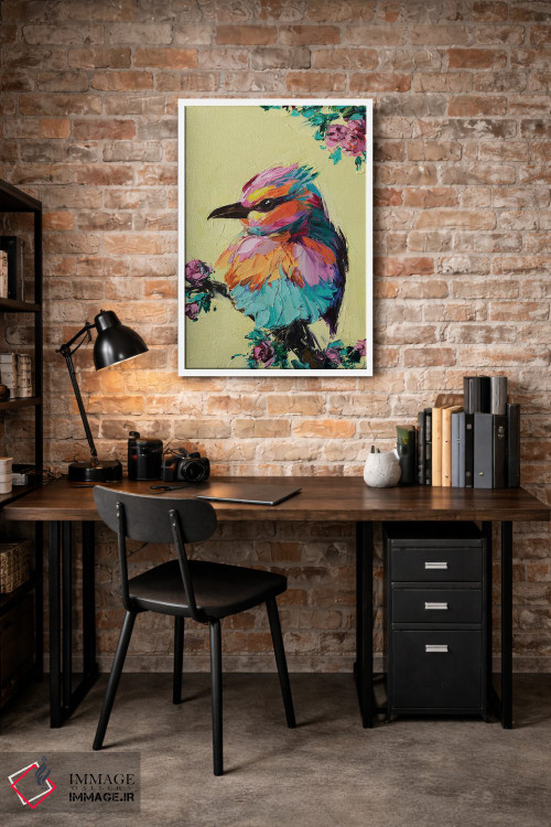 تابلو دکوراتیو در لانه اثر لانا فری - D2W