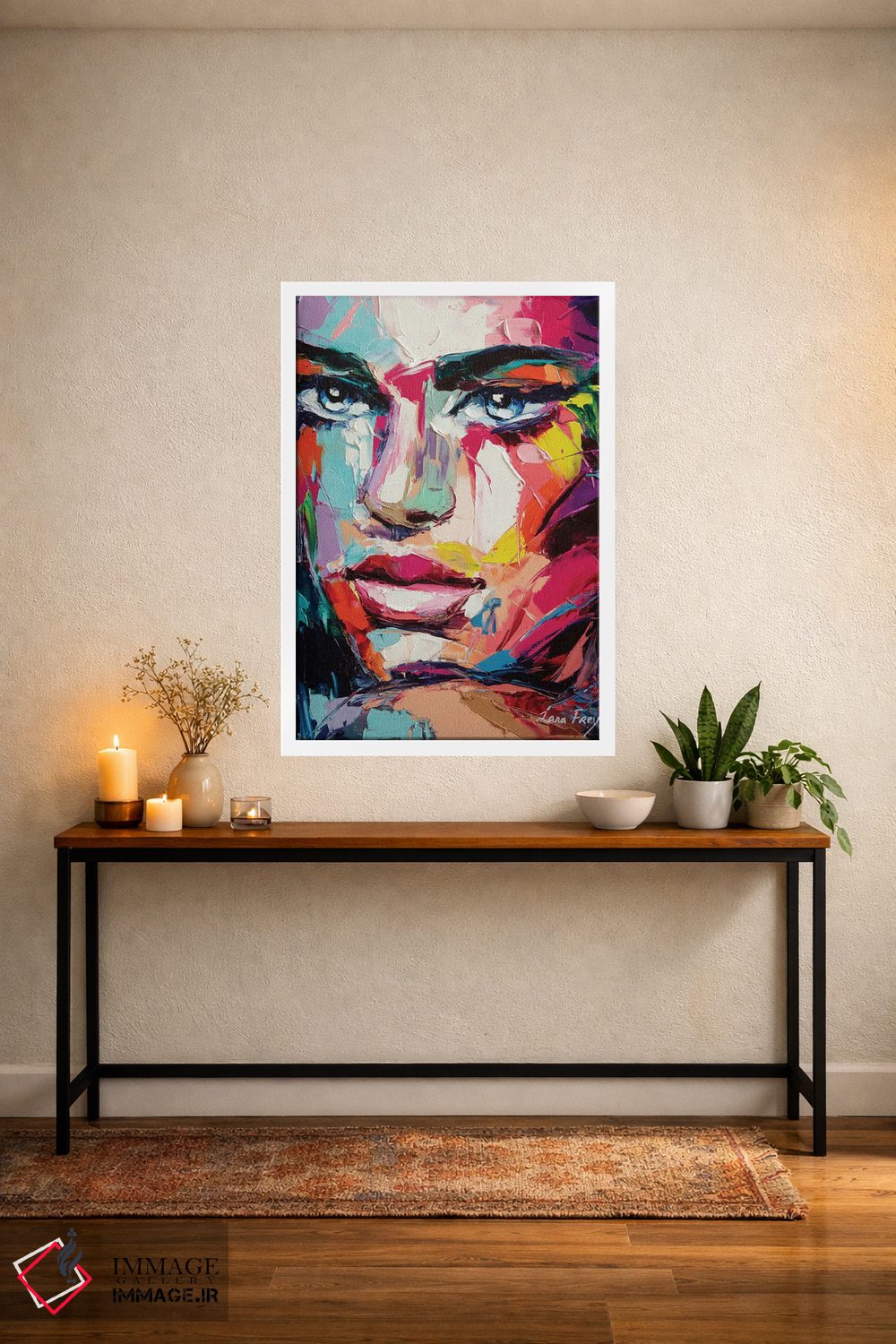 تابلو دکوراتیو باز کردن اثر لانا فری - D3W