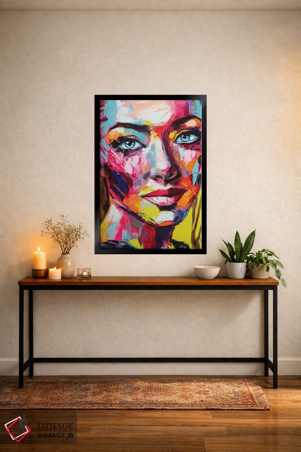 تابلو دکوراتیو موسیقی شیرین اثر لانا فری - D4B