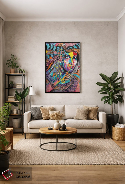 تابلو دکوراتیو در خواب های تو اثر لانا فری - D1B