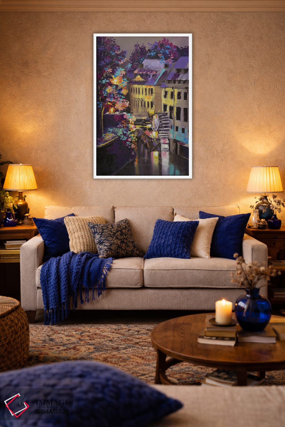 تابلو دکوراتیو چرتوفکا اثر لانا فری - D4W