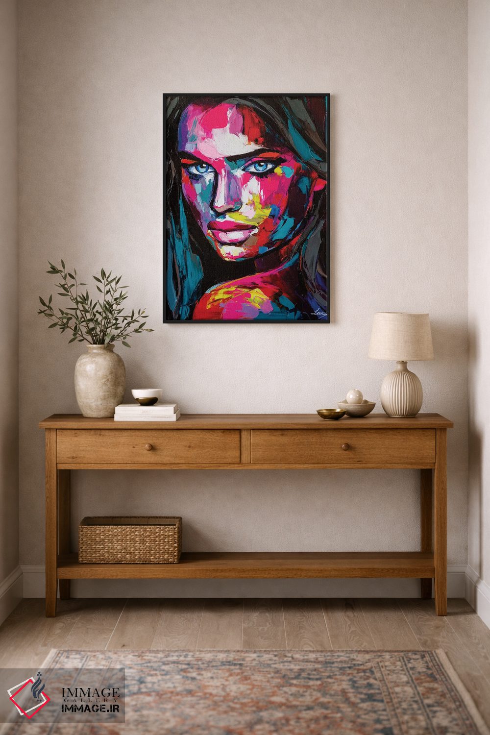 تابلو دکوراتیو چیزی بیش از شب اثر لانا فری - D2B