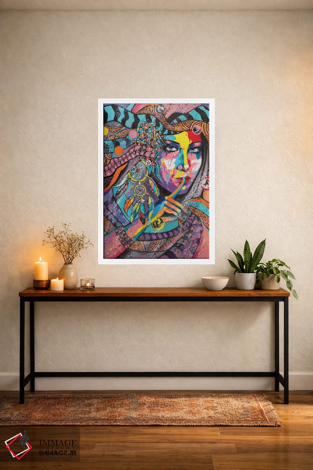 تابلو دکوراتیو در خواب های تو اثر لانا فری - D3W