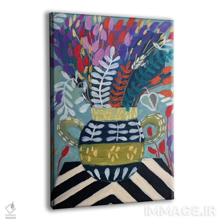 تابلو دکوراتیو پایان تابستان یک اثر لنکا اشتسنا - نمای پرسپکتیو محصول