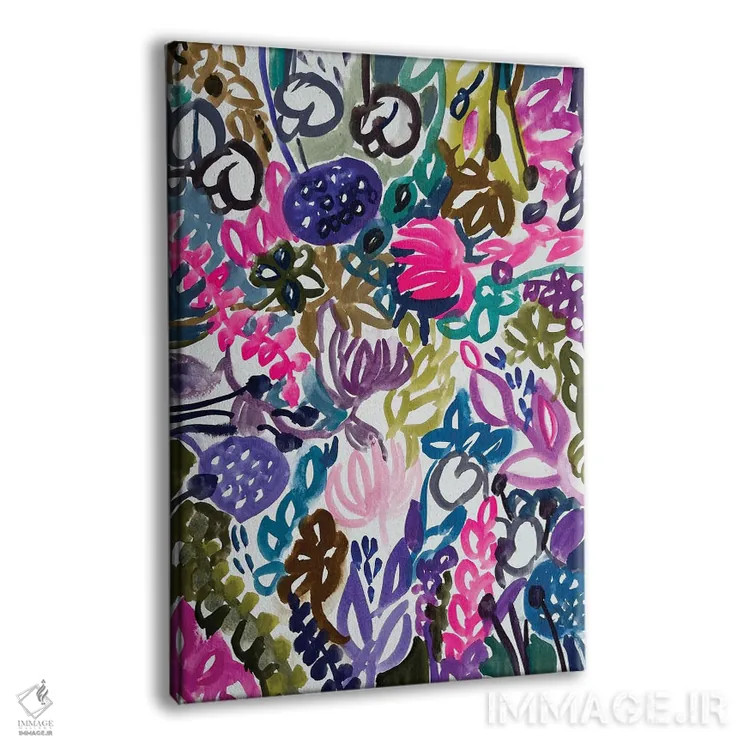 تابلو دکوراتیو گل ها سیزدهم اثر لنکا اشتسنا - نمای پرسپکتیو محصول