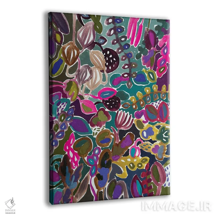 تابلو دکوراتیو گل ها هفتم اثر لنکا اشتسنا - نمای پرسپکتیو محصول