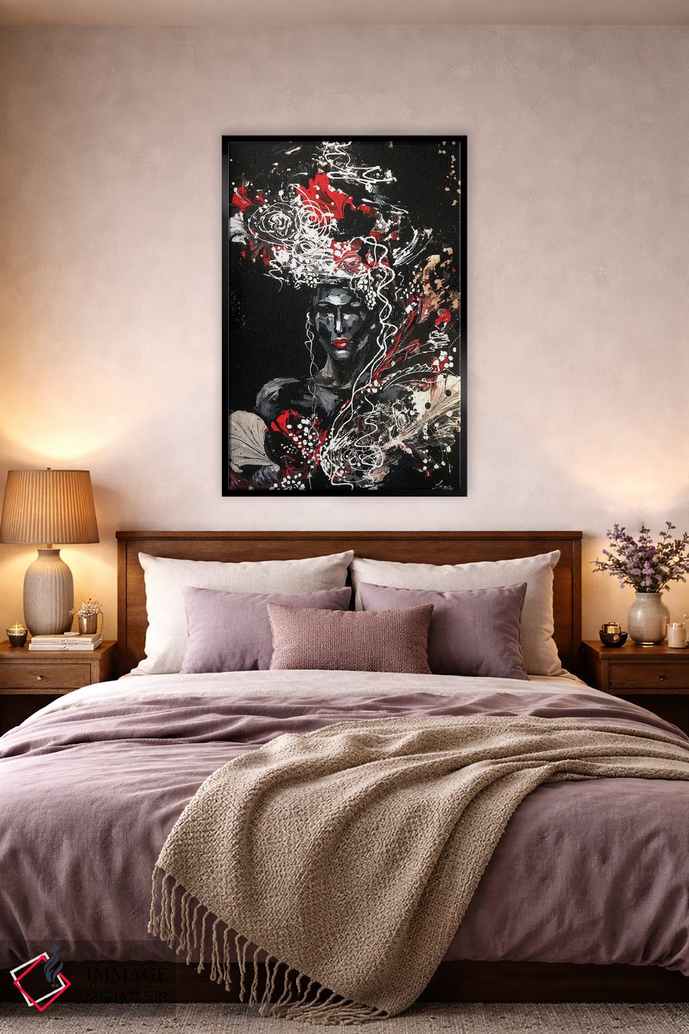 تابلو دکوراتیو شکست روح اثر لانا فری - D3B