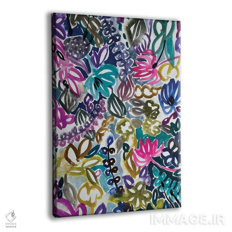 تابلو دکوراتیو گل ها یازدهم اثر لنکا اشتسنا - نمای پرسپکتیو محصول