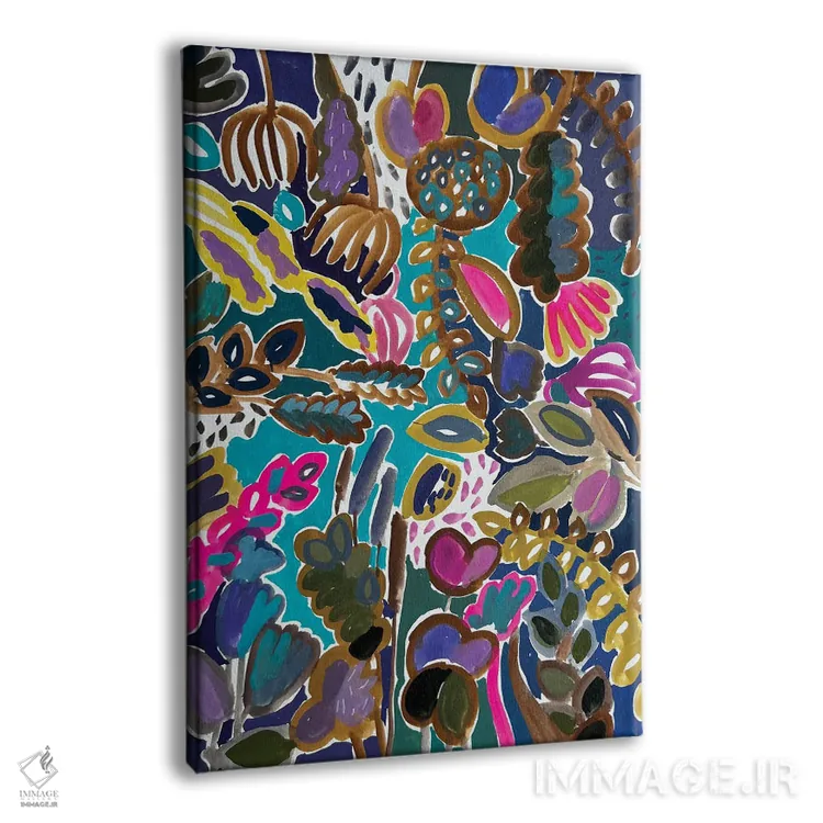 تابلو دکوراتیو گل ها هشتم اثر لنکا اشتسنا - نمای پرسپکتیو محصول