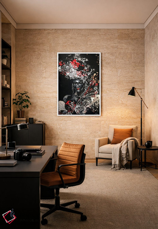 تابلو دکوراتیو شکست روح اثر لانا فری - D5W