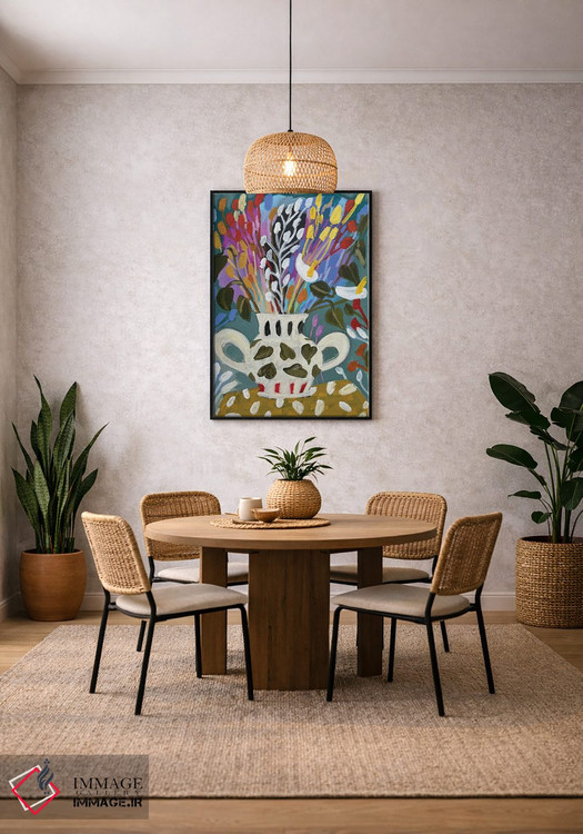 تابلو دکوراتیو پایان تابستان اثر لنکا اشتسنا - D3B