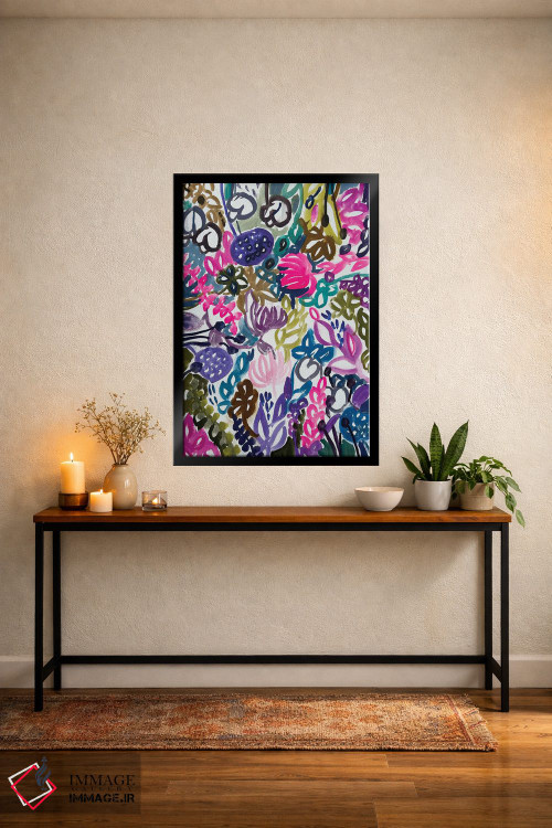 تابلو دکوراتیو گل ها سیزدهم اثر لنکا اشتسنا - D4B