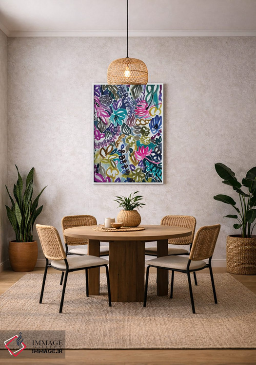 تابلو دکوراتیو گل ها یازدهم اثر لنکا اشتسنا - D2W